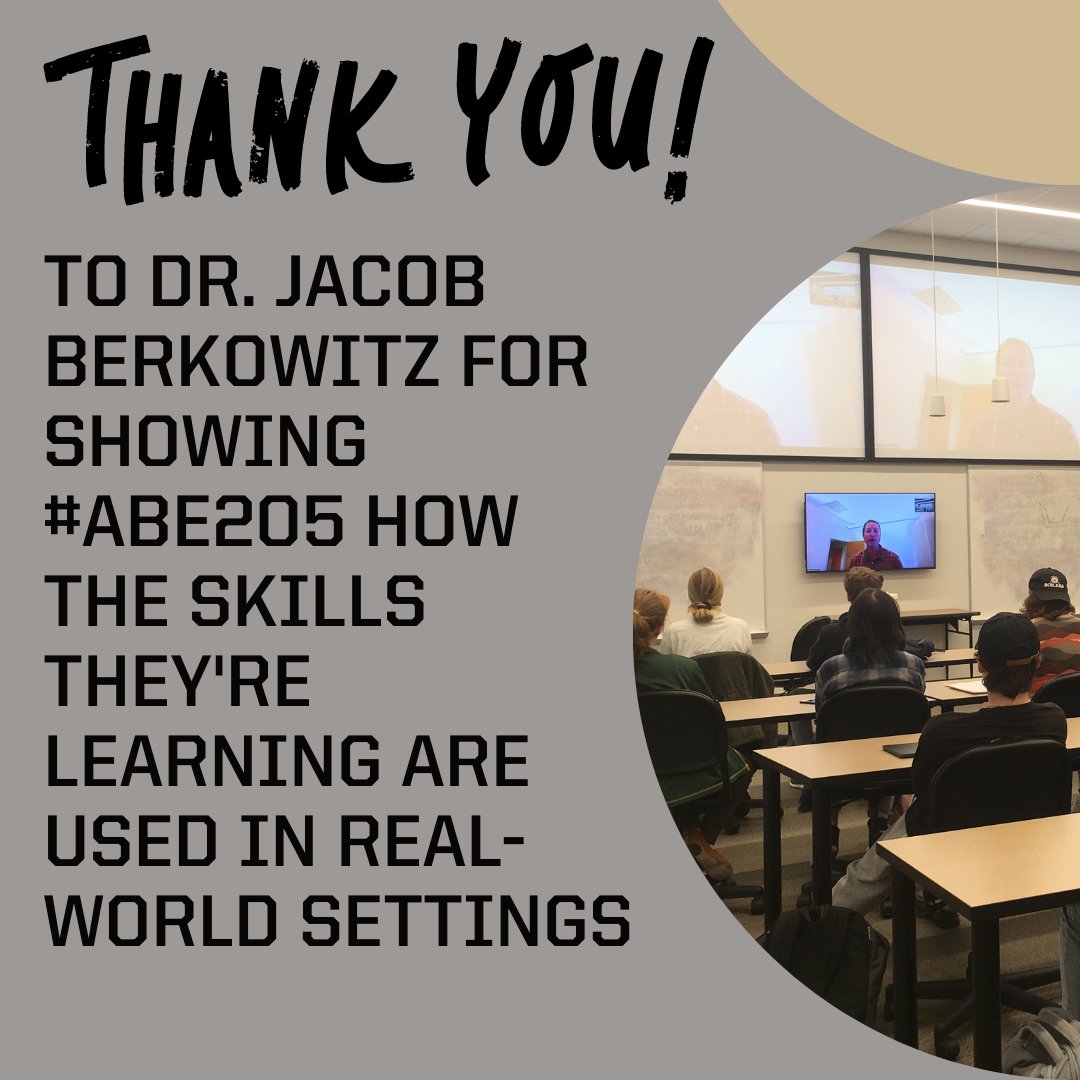 PurdueABE's tweet photo. Our students benefit from the generosity of others. @USACE @wetlandsoil @PurdueAg @PurdueEngineers @PurdueEEE https://t.co/v1QdZ1Kx8L