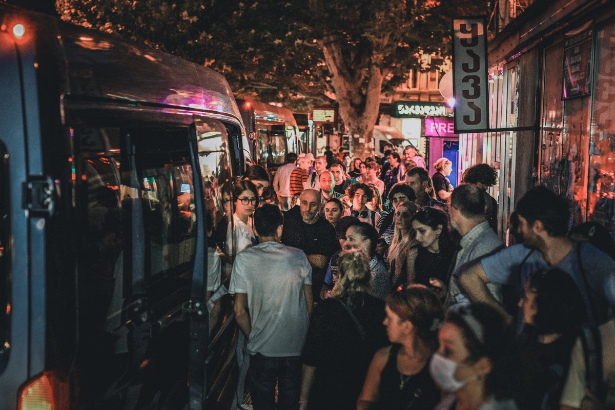 In a survey by <a href="/GreenAltOrg/">Green Alternative</a>, 70% of ♀️ respondents aged 18-35 said they had experienced unwelcome sexual advances in Tbilisi public🚍.
<a href="/EBRD/">The EBRD</a> &amp; <a href="/ADB_HQ/">Asian Development Bank</a> must ensure assessment and prevention of gender-related risks in the public transport reform they support
bit.ly/3LVHzt4