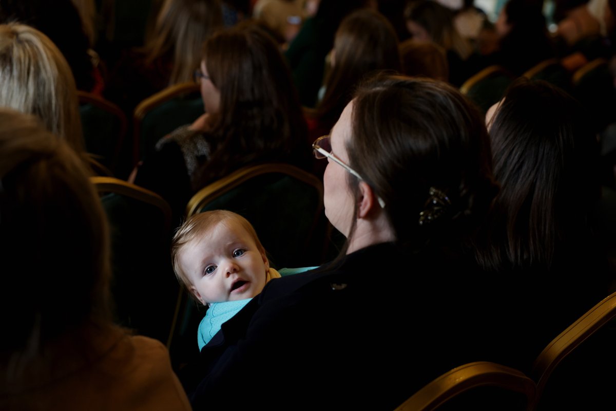 PresidentIRL's tweet photo. This morning, at Áras an Uachtaráin, Sabina Higgins hosted a Latching On morning for National Breastfeeding Week.

On the occasion of World Breastfeeding Week (1-8 August 2022) Sabina released the following statement: https://t.co/2R4ToG4Ap3 https://t.co/R4AooJOixK