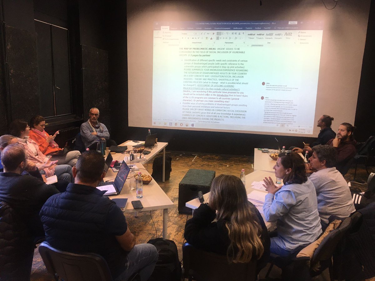 StepUp56919723's tweet photo. On the 27 &amp; 28 September 2022, the consortium of the STEP-UP project held its 21st monthly coordination meeting in Budapest, Hungary. A big and warm thank you to Nyitott Kör Egyesület, for its hospitality and for hosting this meeting. 
#stepup #stepupart #network #erasmusplus https://t.co/lbO6jDboMJ