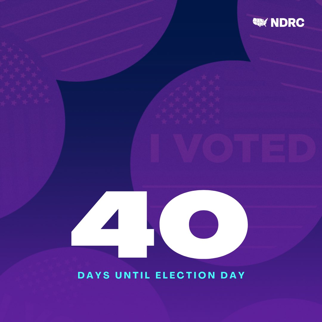 The fate of our democracy is on the ballot this year. Election deniers want to destroy it. There’s only 40 days until Election Day—so make a plan to vote. Register. Volunteer for a campaign. Sign up to be a poll worker. The future of our country is on each of us.