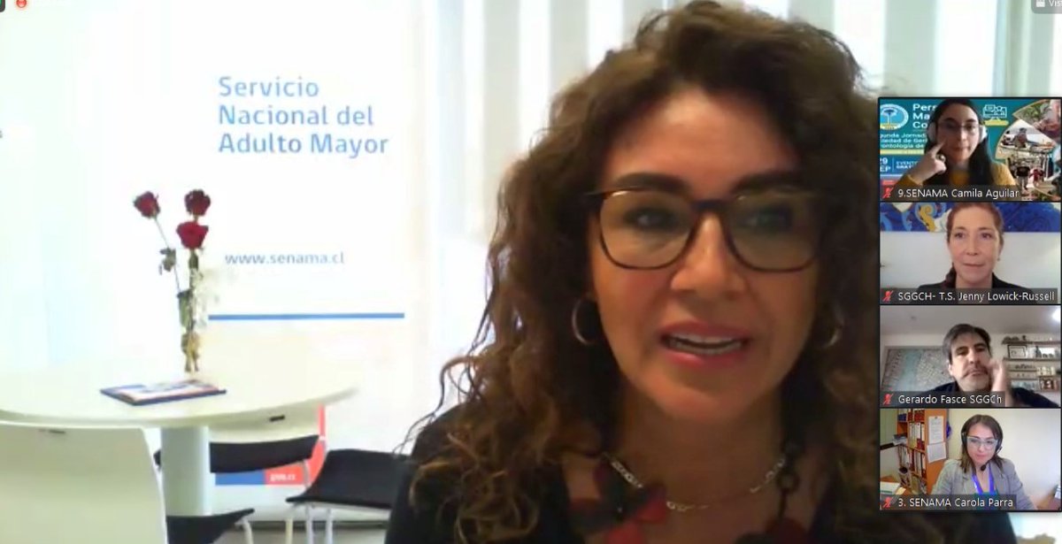 SENAMAGOB's tweet photo. Con el fin de contribuir a la divulgación de conocimientos que se transformen en herramientas útiles para mejorar la calidad de vida de las personas mayores, estamos participando en el Pre Congreso de la @Socgeriatria, con la directora nacional en la inauguración de la actividad. https://t.co/1B0HpuFr2k