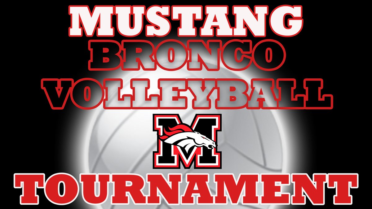 🐴🏐 Good luck at your tournament this weekend <a href="/mhsbroncosvb/">Mustang HS Volleyball (OK)</a>!

#GoBroncos #Horsepower 
<a href="/MustangSchools/">Mustang Public Schools</a> <a href="/MHS_Broncos/">MHSBroncos</a> <a href="/MHStheStable/">The Stable</a>