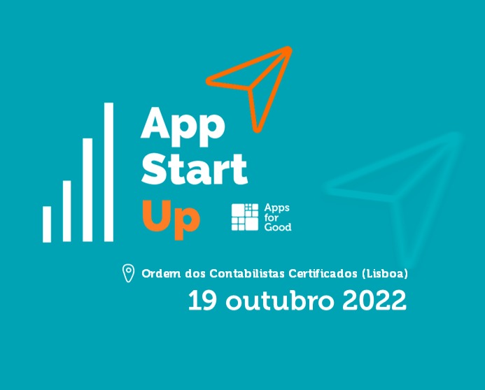 AppsforGood_PT's tweet photo. A 4ª Edição do App Start Up vai acontecer no dia 19 de outubro no Portugal Digital Summit'22! Inscrições das Equipas de Alunos até dia 4 de outubro! Vamos lá! 
📢 https://t.co/pej5kDGHTE https://t.co/W7qCE2mdMW