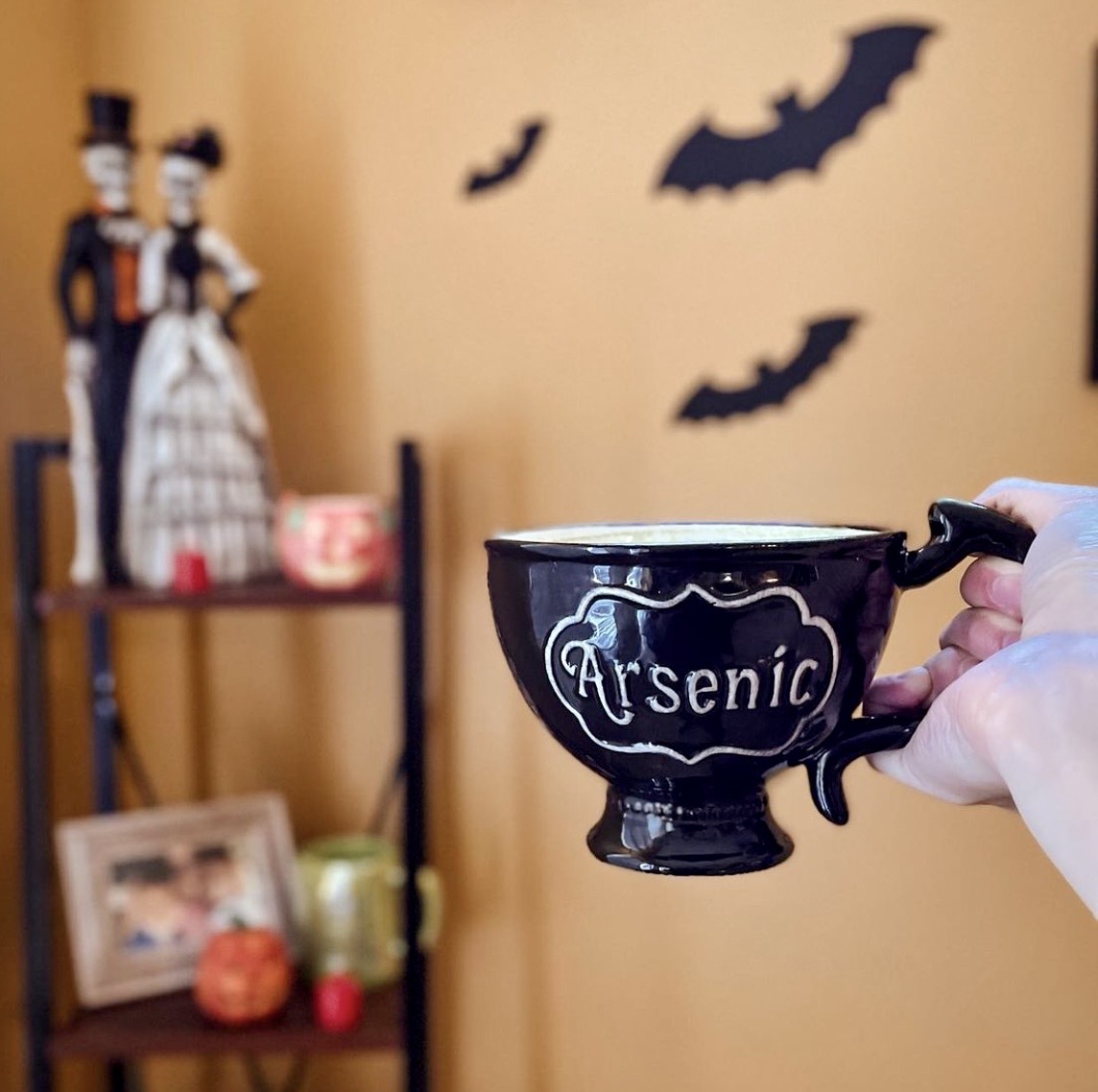 Witch’s brew? 🧙‍♀️ Nah. Sweet, sweet coffee. 😋 Whatcha sipping on for #NationalCoffeeDay? ☕ 🔗 biglots.ly/6013MZoUW 📸 @.spooky.horror.finds on IG