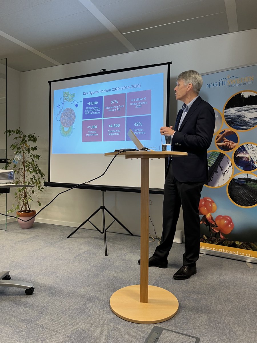⁦<a href="/Mittuni/">Mittuniversitetet</a>⁩ besöker Bryssel och ⁦<a href="/northsweden/">North Sweden European Office</a>⁩ Enhetschef Fredrik vid Kommision beskriver Marie Curie-programmet.
