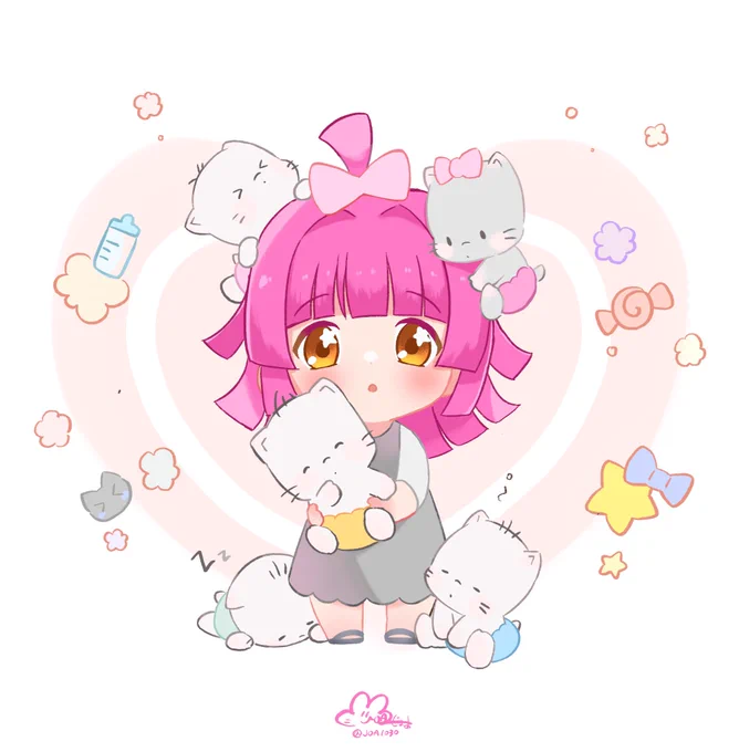 サンリオコラボの璃奈ちゃん 
