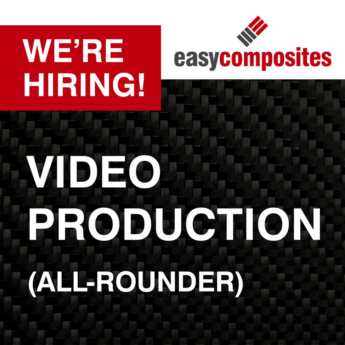 We've an exciting #opportunity for a #videoproduction  'all-rounder' to join our team!
Post includes; storyboarding, videography, lighting, sound, editing, motion graphics &amp; multi-channel publication &amp; more!
For more info &amp; to apply tinyurl.com/2s4xtd44
#videographer #vacancy