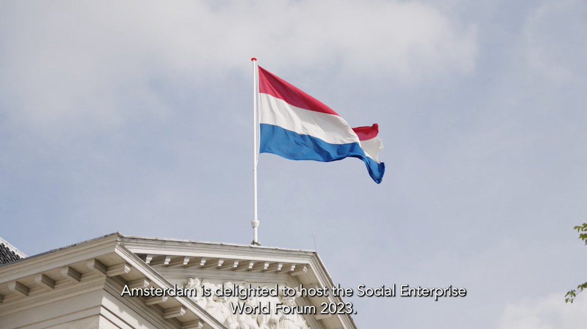 Amsterdam Impact (@amsterdamimpact) on Twitter photo BREAKING NEWS | In het najaar van 2023 komt het Social Enterprise World Forum naar #Amsterdam! Als co-hosts van #SEWF2023 kunnen Amsterdam Impact en <a href="/SocEntNL/">SocialEnterpriseNL</a> niet wachten om iedereen in Nederland te verwelkomen. Wil jij meer weten? Bekijk deze video: bit.ly/SEWF2023_Amste… BREAKING NEWS | In het najaar van 2023 komt het Social Enterprise World Forum naar #Amsterdam! Als co-hosts van #SEWF2023 kunnen Amsterdam Impact en <a href="/SocEntNL/">SocialEnterpriseNL</a> niet wachten om iedereen in Nederland te verwelkomen. Wil jij meer weten? Bekijk deze video: bit.ly/SEWF2023_Amste…