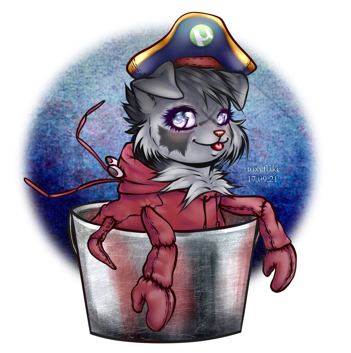 NuBezumie's tweet photo. Gift for my friend ๐ฆ
#Art #WarriorCats #Furry #FurryArt #Feral #Cat #OC #warriorcatsOC #Anime #Chibi #Crab #Cute
#NuBezumie #ToxyFlake
17 Sep 2021 https://t.co/yQETogJR40