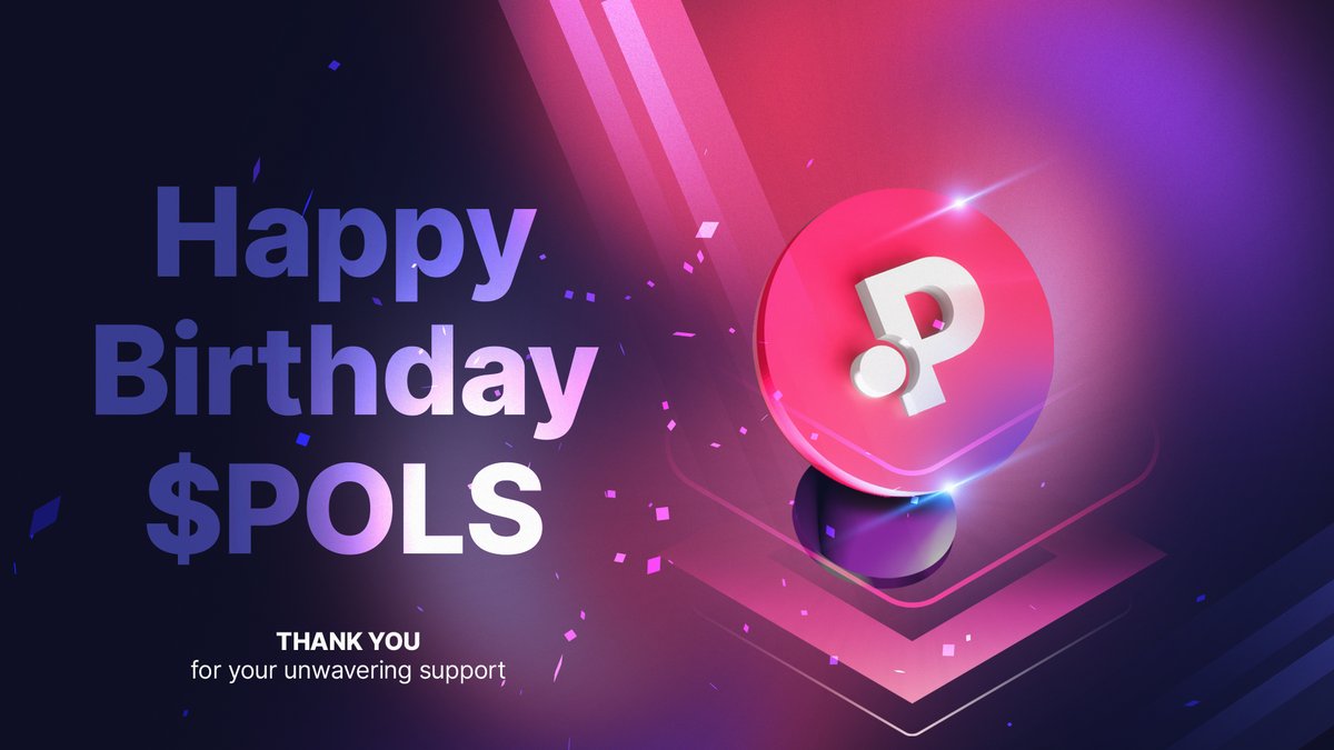 Today marks the 2nd anniversary of $POLS 🥂

The token launched on 29 Sep 2020. Since then, $POLS has been the backbone 👑of the #Polkastarter ecosystem: it's used for staking, accumulating POLS Power, and participating in #IDOs.

Here are some of its highlights in 24 months 🧵👇🏻