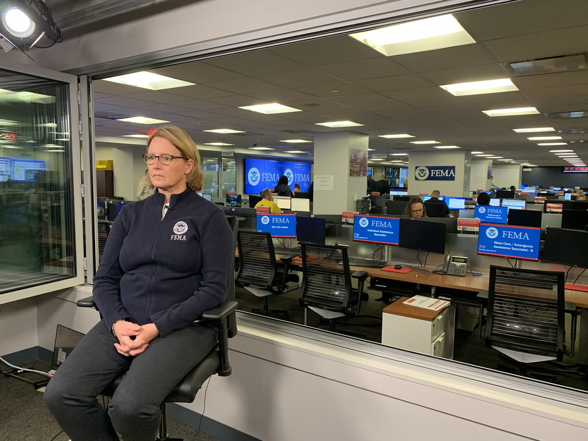 FEMAspox's tweet photo. Full lineup this morning: @FEMA_Deanne will join the following shows for an update on what transpired overnight and how @FEMA is responding.

7:15 AM on @Morning_Joe @MSNBC 

7:45 AM on @NewDay @CNN 

7:50 AM on @GMA @ABCPolitics 

8:00 AM on @TODAYshow 

8:15 AM on @CBSMornings https://t.co/KLSWrfHZ9A