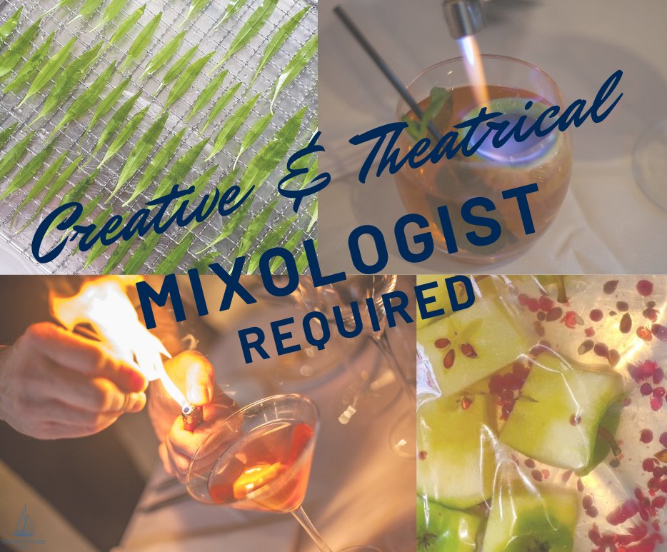 🍸🥃🍷🍹Creative & Theatrical Mixologist Required🍾🍻🥂🧊 The Boat House is all about bringing interesting techniques and skills to bear on the finest ingredients. Working evenings, Wednesday to Saturday you will be a valuable part of our team. £11.50 per hour, plus tips.