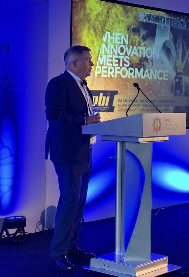 Great to have the opportunity to speak at the 2022 NFCC conference <a href="/NFCC_FireChiefs/">National Fire Chiefs Council</a> <a href="/NFCC_Chair/">NFCC_Chair</a> #NFCCAutumn <a href="/UkPbi/">PBI Performance Products, Inc. UK</a>