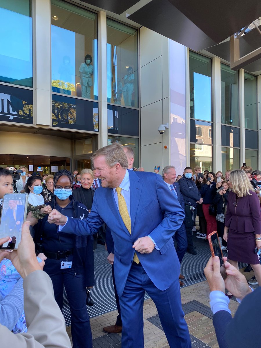 Koning Willem-Alexander heeft vanmorgen ons nieuwe hoofdgebouw officieel geopend 🎉