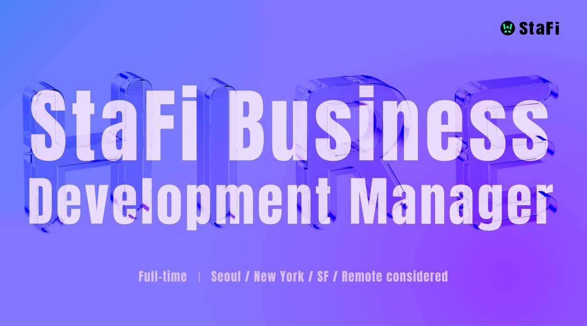 StaFi Protocol tweet media