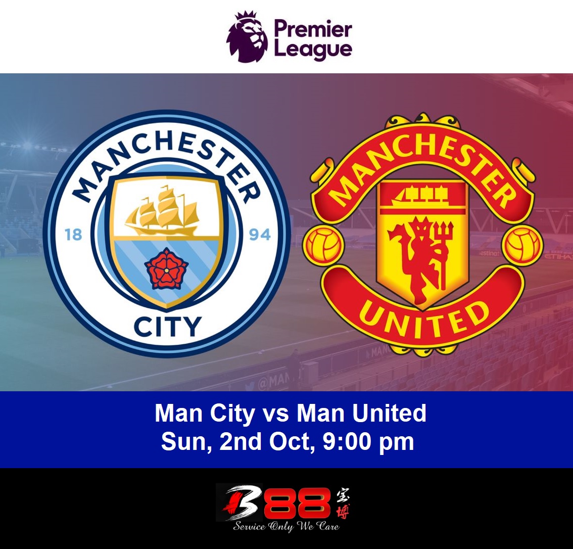 B88_Official's tweet photo. Premier League Game!⚽️
Man City vs Man united, on 2nd Oct at 9:00 pm.
Which is your favorite team and win this game?
Let’s support your team at B88 now!
👉https://t.co/F7DrDyes4J
#B88 #OnlineCasino #ManCity #ManUnited #Sportsbook #SportsBetting #EPL #OnlineBetting #PremierLeague https://t.co/JI7OkzL3n3