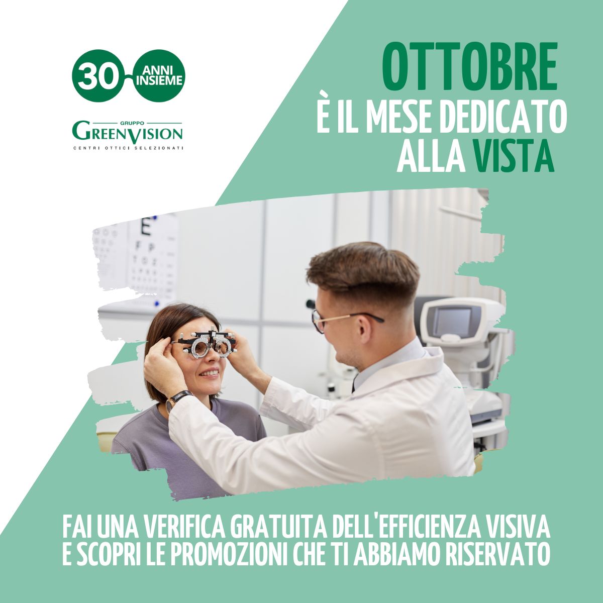 Ottobre mese della vista! Ti aspettiamo nei nostri centri ottici #capaldoottica
