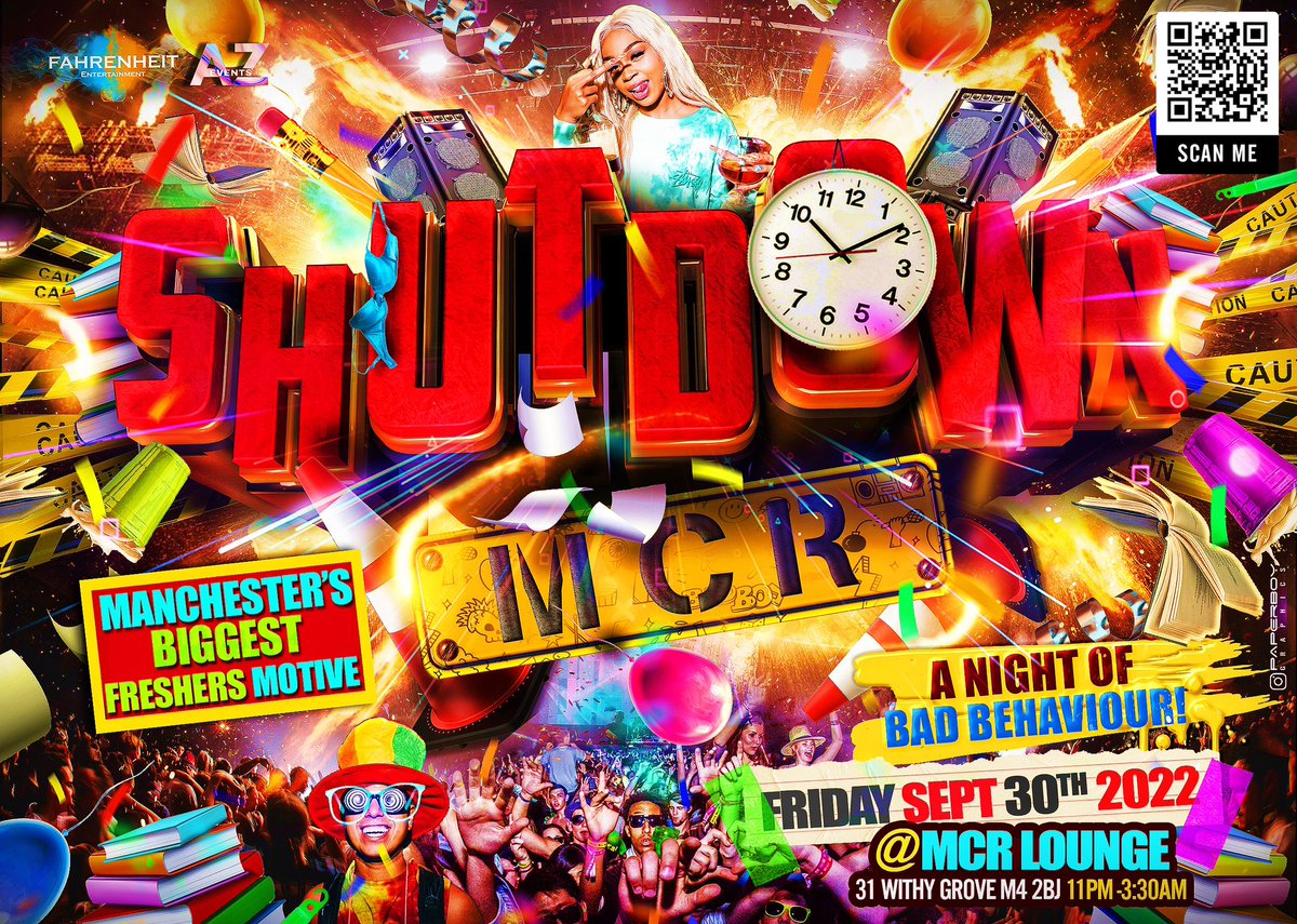 MANCHESTER WHO’S READY FOR A SHUTDOWN ? ‼️ 

LAST COUPLE TICKETS OUT NOW 🤘🏿🤩

LINK IN THE BIO📲
