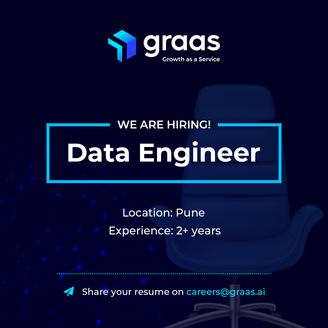 graas_ai's tweet photo. We're on the lookout for a Data Engineer with 2+ years of experience, and a passion to troubleshoot issues across various data sources and platforms! Apply here -https://t.co/wGsfDV4pFj or share the resumes at careers@graas.ai

#eCommerce #Growth #Hiring #DataEngineer https://t.co/O7zh0h1tyo