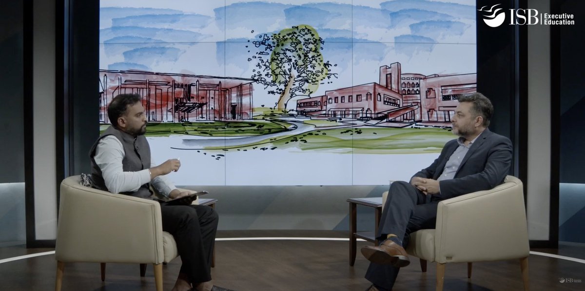 ISB_CEE's tweet photo. Balbir Singh Dhillon, Head, @AudiIN, and Madhu Viswanathan, Associate Professor, Marketing, Research Director - IIDS, continue their conversation in this episode of #ISBIndustryInsights. 

📹 https://t.co/IoIRziL5SY 

#ISBfaculty #ISBExecEd #ISBStudios #Audi #AudiIndia https://t.co/cweiLnTF5A