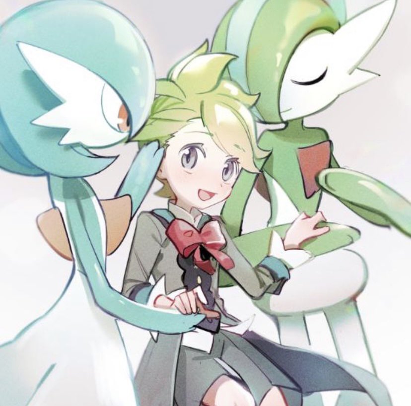 Pokemon gallade y gardevoir