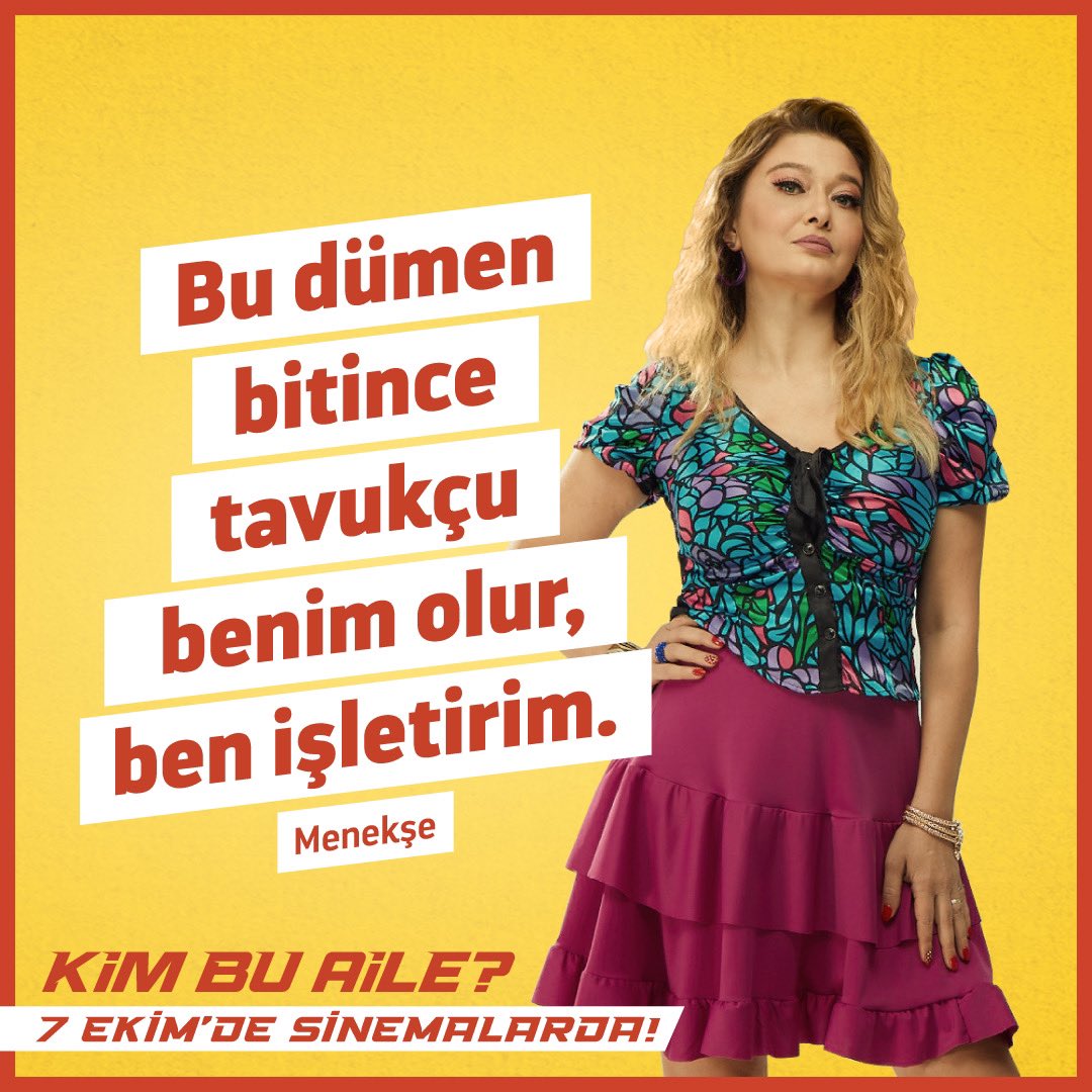 KimBuAileFilmi's tweet photo. Bu dümen nasıl bitti merak edenler, sizi şöyle 8 gün sonra sinemalara doğru alalım! 🤩
#CesurTavuk #7Ekim #CJENMTürkiye #vizyonagirecekler #filmseverler #Film #replik #CengizBozkurt #FeritAktuğ #OnurBuldu #NurgülYeşilçay #keşfet #DoğanCanSarıkaya #BesteKökdemir #SinemaGüzeldir https://t.co/6Rvgg4Ms27