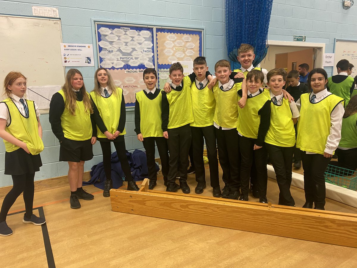 Grove Academy PE tweet media