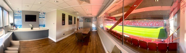 pacific_support's tweet photo. How good does our new branding look up in West Box 4 at The Valley!
We have been the Official Cleaning Contractor to @CAFCofficial since 2019 and this year we have sponsored Box 4 in the West stand.
#cafc #charltonathletic #sponsorship #cleaningpartner #cleaningcontractor https://t.co/ct1XkBHAo0
