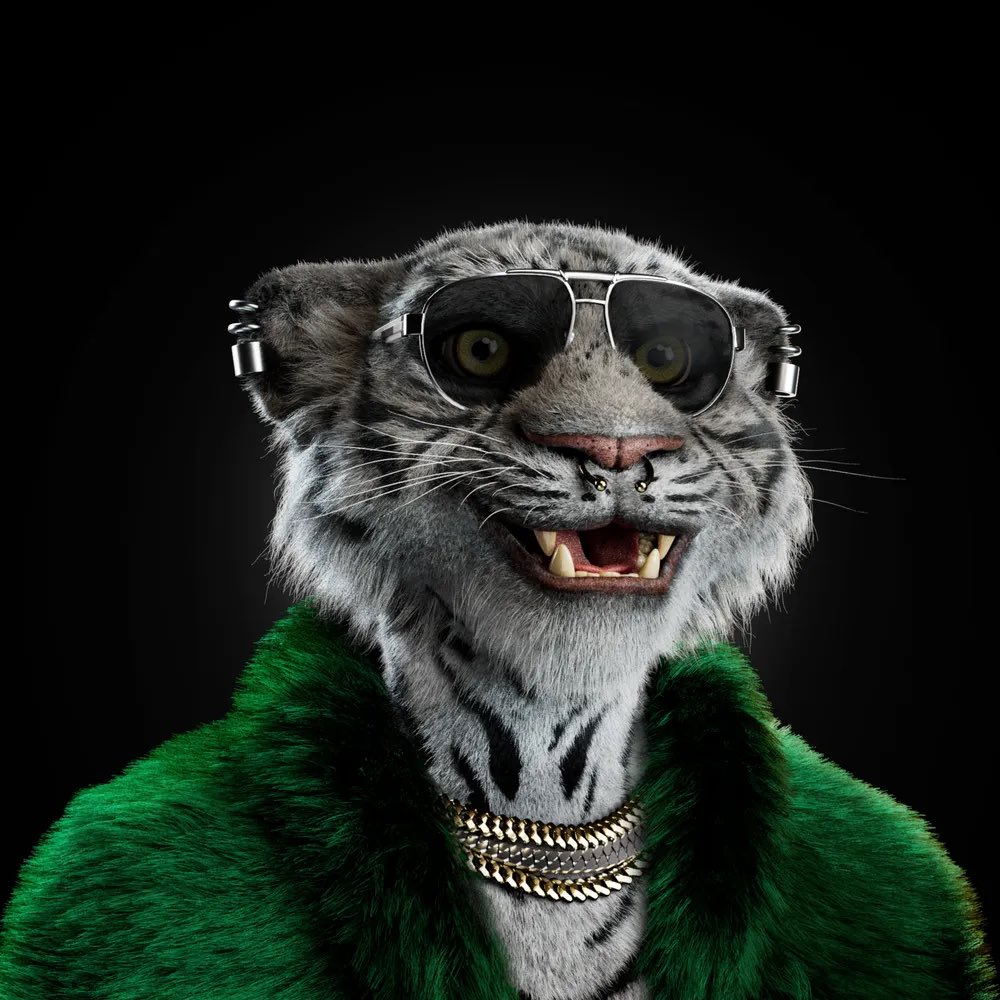 🚨Two absolute steals on the floor🚨

Big cat #3712 - 0.035Eth

White Fur Coat - only 16 cats have this trait-this is the only one on the floor🔥

Big cat #4276 - 0.044Eth

Green Fur Coat - only 20 cats have this trait - again this is the only one on the floor 🔥

#bigcatsnft