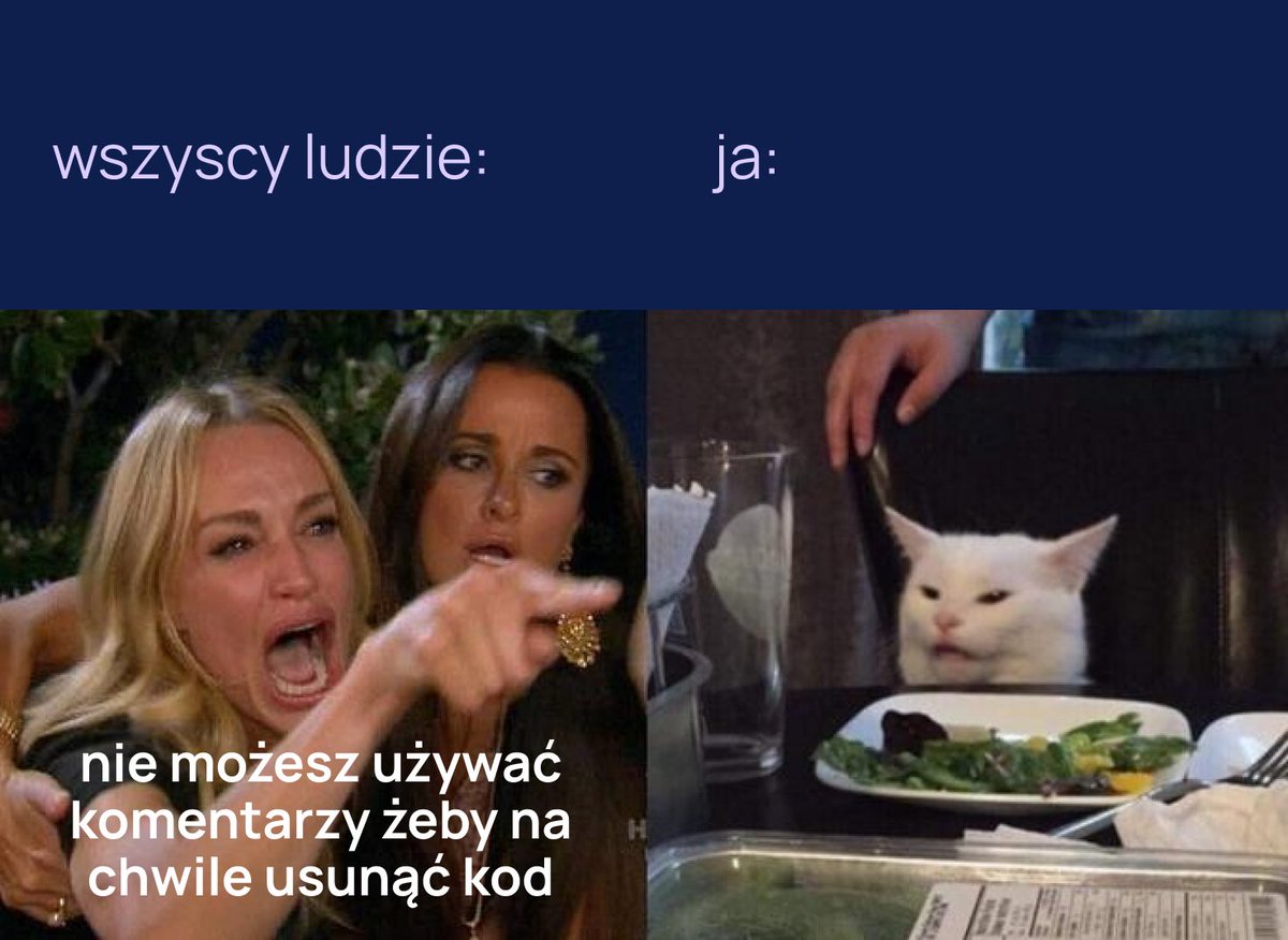 codenga_pl's tweet image. Jak coś wygląda głupio, a działa to wcale nie jest takie głupie 🤣🤣

#programowanie #kodowanie #programista #codenga #itjokes #devjokes