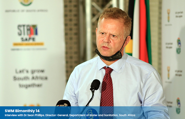 smartwatermag's tweet photo. #SWMB14 | In our Utilities section, you’ll find two interviews. The first with Director-General Dr Sean Phillips (@DWS_RSA) and the second with Cristina Fernández (@infoaganova). https://t.co/B7JXEKHuCx
