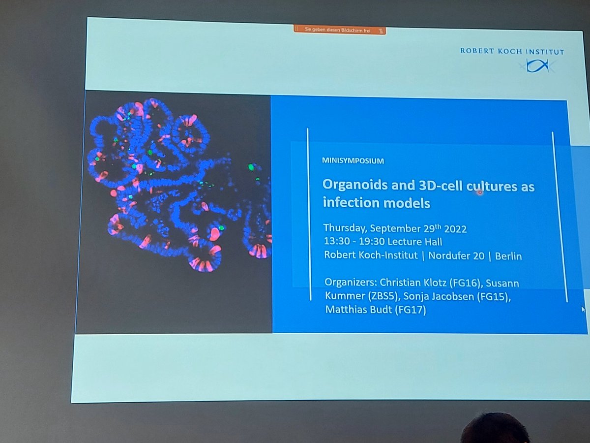 rescherlab's tweet photo. Very honored to give a talk at the Symposium @RKI Berlin! Thank you so much Susann for inviting me and looking forward to our exciting research plans! https://t.co/bkgBXdV5Ow