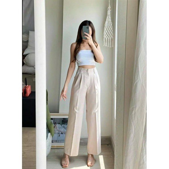 Astromystore's tweet photo. #astromyพร้อมส่ง กางเกงเอวสูง 🥟 ผ้าทิ้งตัว สูงใส่ได้ไม่ลอย

☁️ราคา : 270฿

☁️สี : ครีม

☁️size : เอว 28”-29” สะโพก 38” ยาว 40”

📮Flash 35฿

#กางเกงเอวสูง https://t.co/84dPLeAsdZ