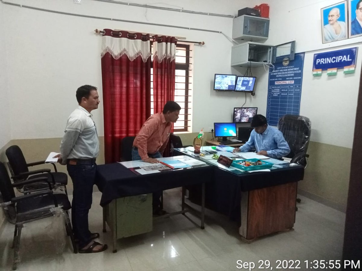#STUDENTS #WELFARE #Interaction District Officer visited MMDRPU COLLEGE KAPLAPUR (A) BIDAR-585402 &amp; interacted with students <a href="/DOMGOK/">Department of Minority Welfare, Govt of Karnataka</a> <a href="/BidarMinority/">Bidar Minority Welfare Department</a> <a href="/APJ_BIDAR38/">APJ ABDUL KALAM BIDAR</a>
