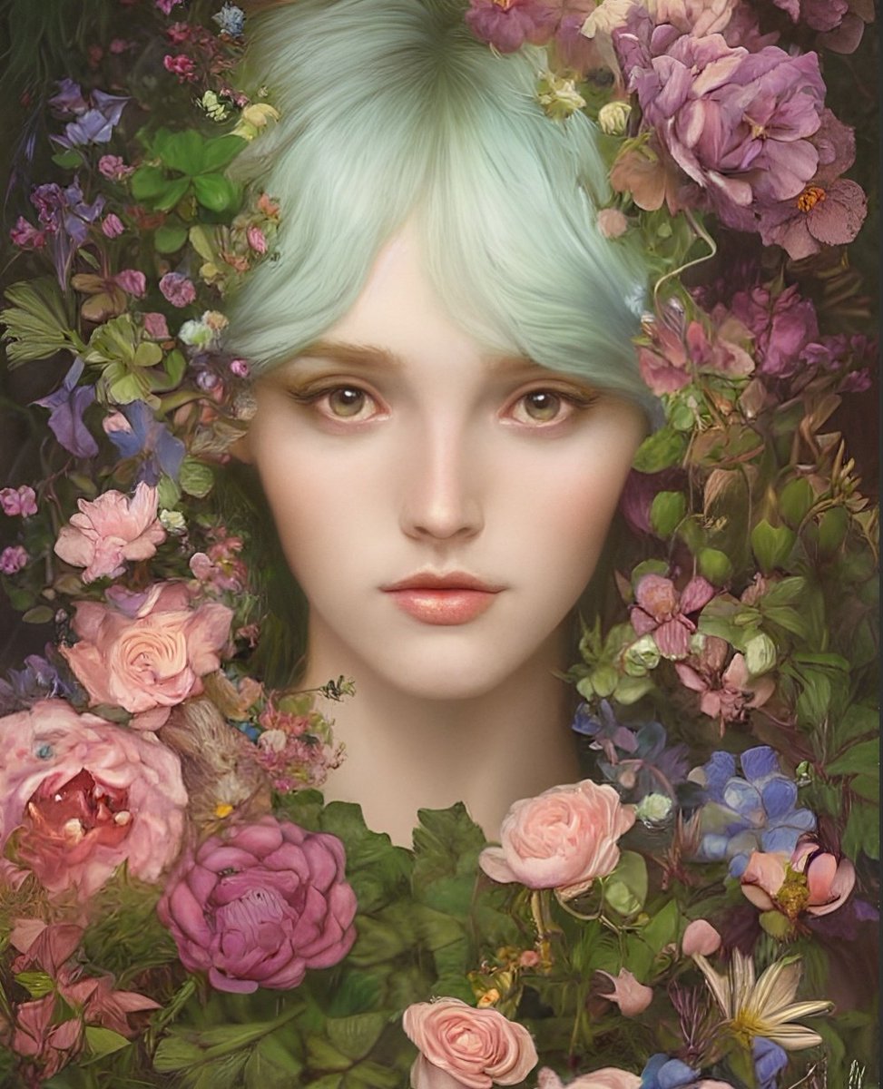 Today is a nasty day - rainy and depressing 🥲 Please shill me some dope AI art:
✅1 piece per artist;
✅ price, but NO link pls;
✅ If you want to tag, do it , but MAX 3 friends who match 😉
Will RT &amp; QT my favourites 🔥
One of my favourite pieces collected on TEZ by <a href="/Ash_art7/">Ash</a>