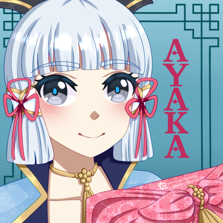 AbadeerDraws's tweet photo. Happy Birthday Ayaka! 🎂 https://t.co/t3bchvm0Nz