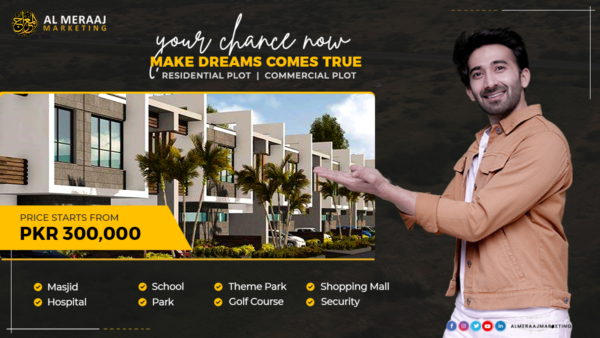 Almeraajgroups's tweet photo. Make Dreams Comes True
For any query regarding plots and booking
WhatsApp No: 0315-1047559
#almeraajmarketing #shangrilacity #scheme45 https://t.co/C88ESVkaYG