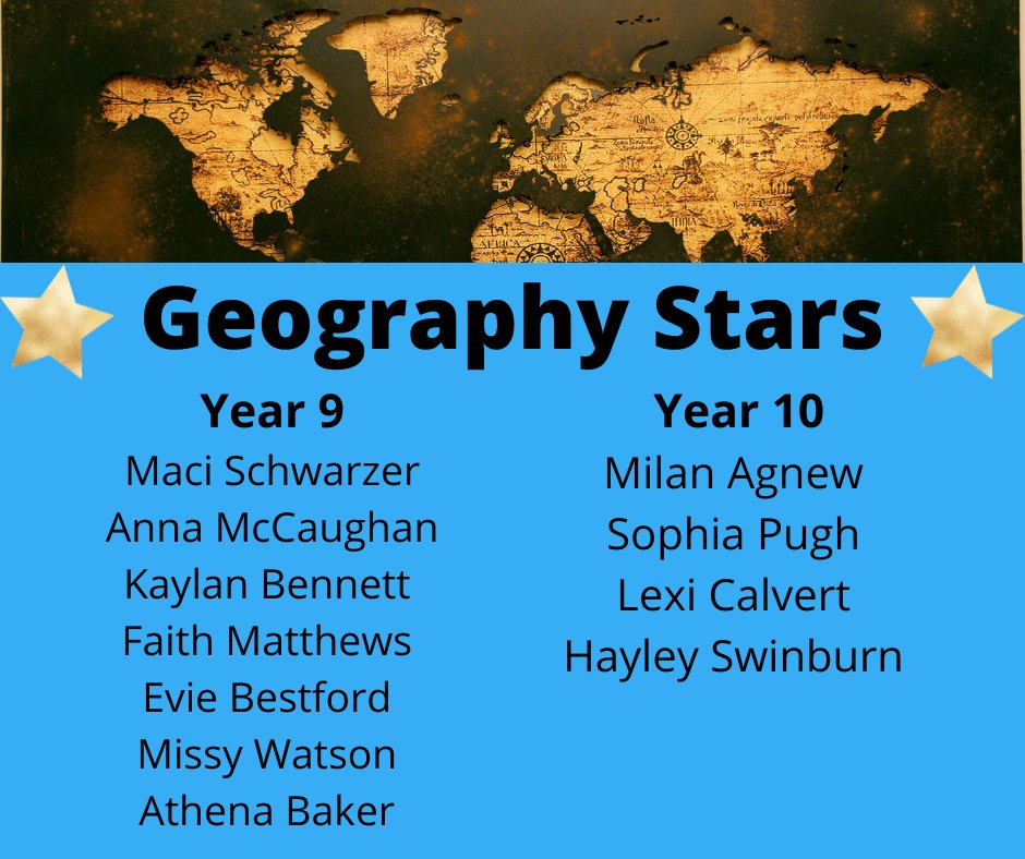 StBenedictsHS's tweet photo. ⭐️⭐️⭐️𝙂𝙀𝙊𝙂𝙍𝘼𝙋𝙃𝙔 𝙎𝙏𝘼𝙍𝙎 𝙊𝙁 𝙏𝙃𝙀 𝙒𝙀𝙀𝙆⭐️⭐️⭐️

Well done to our latest group of superstars from GEOGRAPHY! https://t.co/nFjZcKkL14