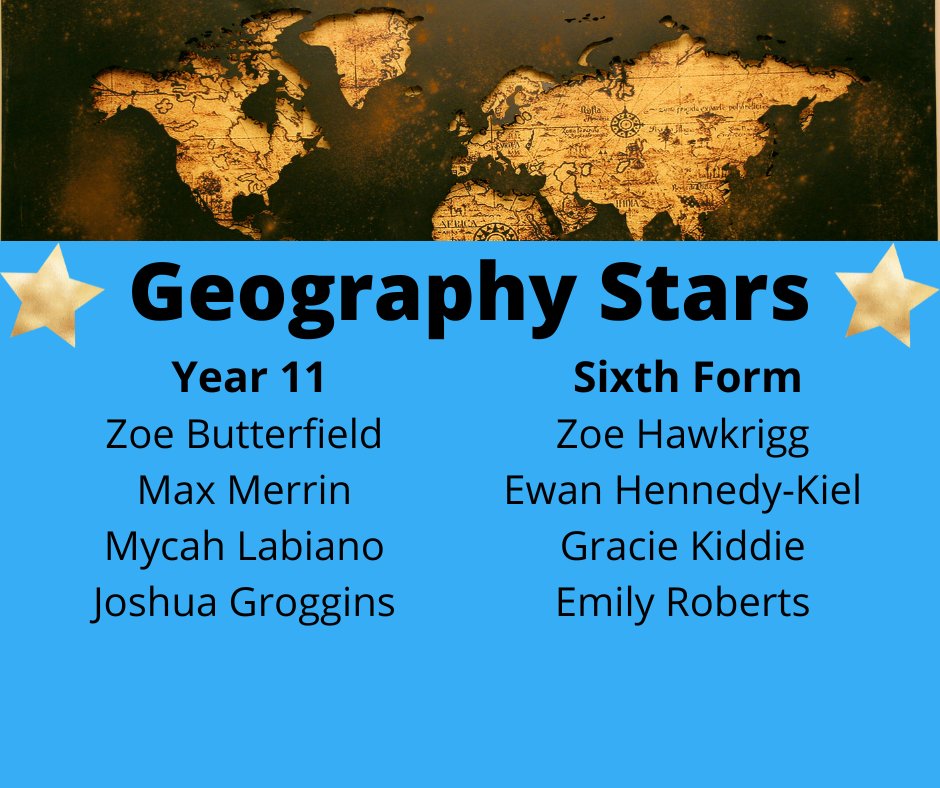 StBenedictsHS's tweet photo. ⭐️⭐️⭐️𝙂𝙀𝙊𝙂𝙍𝘼𝙋𝙃𝙔 𝙎𝙏𝘼𝙍𝙎 𝙊𝙁 𝙏𝙃𝙀 𝙒𝙀𝙀𝙆⭐️⭐️⭐️

Well done to our latest group of superstars from GEOGRAPHY! https://t.co/nFjZcKkL14