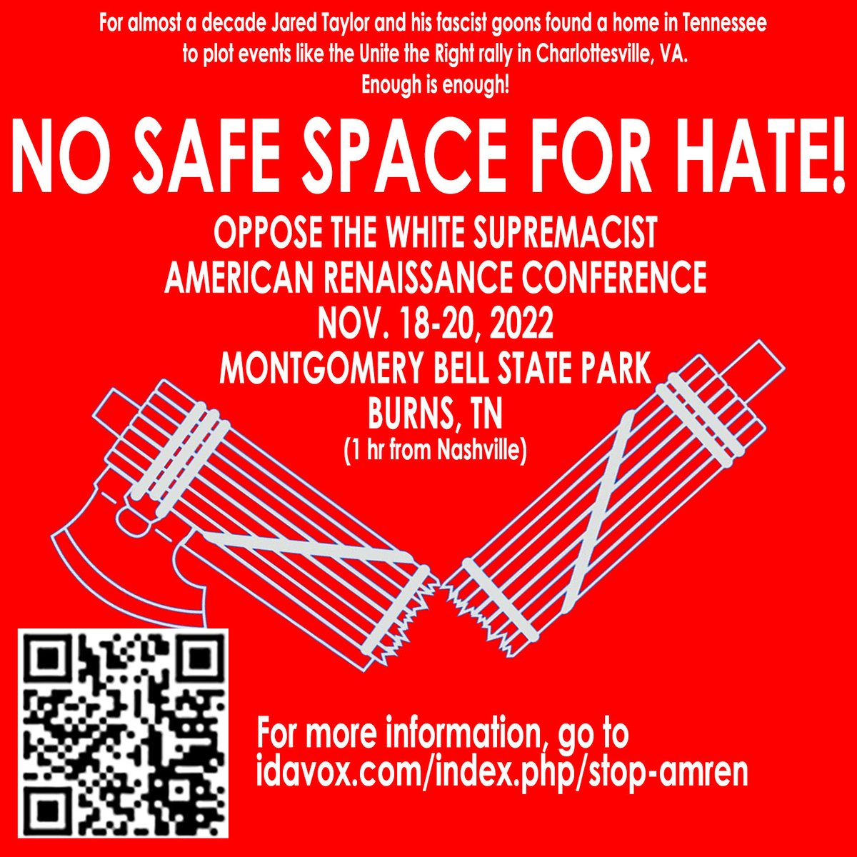 OnePeoplesProj's tweet photo. One People's Project endorses the effort to oppose the White Supremacist American Renaissance conference in November. https://t.co/3FNAb1sfMK https://t.co/hWyoSLxHSP