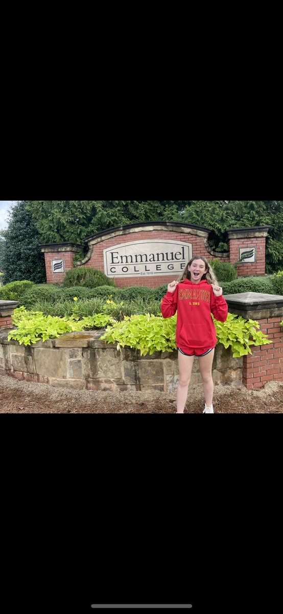 I am so blessed to announce that i have decided to continue my academic and athletic career at Emmanuel College! I wanted to thank all of my coaches, family, and friends for helping me throughout it all! Go Lions! <a href="/EC_SFTBALL/">Emmanuel College SB</a> @gaimpactcaymol