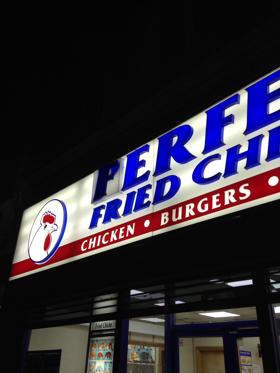 MarcoBrooking's tweet photo. @thugclive Bit cavernous and desolate, the only patrons were the underaged and infirm. Everyone with life in them went to Ferfect chicken across the road https://t.co/oKmwm3sUBZ