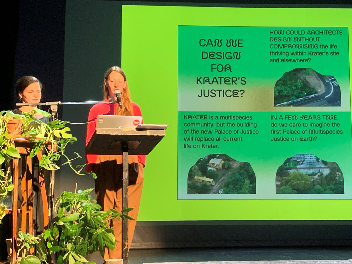 VerboomJohan's tweet photo. How to preserve biodiversity & ecological systems in urban areas? We need more win-win situations for human & nature. Great discussions at #Krater / #FeralPalace Conference in Ljubljana, with participation of #HetNieuweInstituut & #UniversityofAmsterdam #BIO27 https://t.co/sCBz8iWnh6