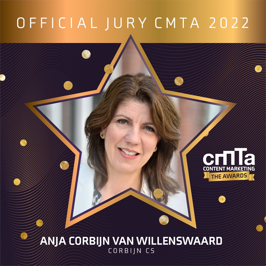 CorbijnC's tweet photo. Het awardsseizoen is begonnen. Voor mij en andere juryleden van Content Marketing The Awards betekent dat cases bekijken en het vakwerk bespreken dat voor mooie merken wordt geproduceerd https://t.co/vD9TPEUxpB Stay tuned voor de nominaties!
#contentmarketing #CMTA #B2B #B2E #B2C https://t.co/9CmBv40SxT