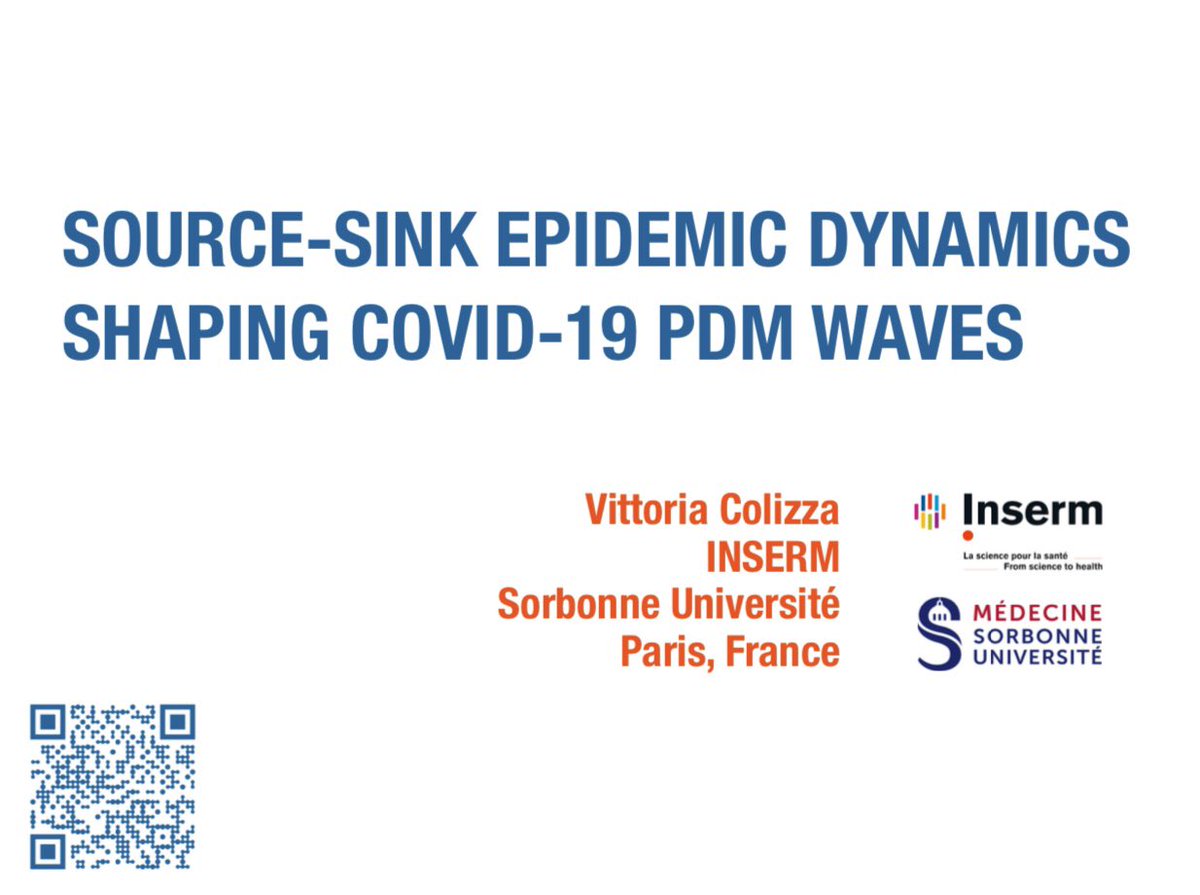 #source or #sink of #COVID19 ? Great work by @vcolizza &amp; her team in modelling #seeding events &amp; #waves in French departments 🇫🇷  