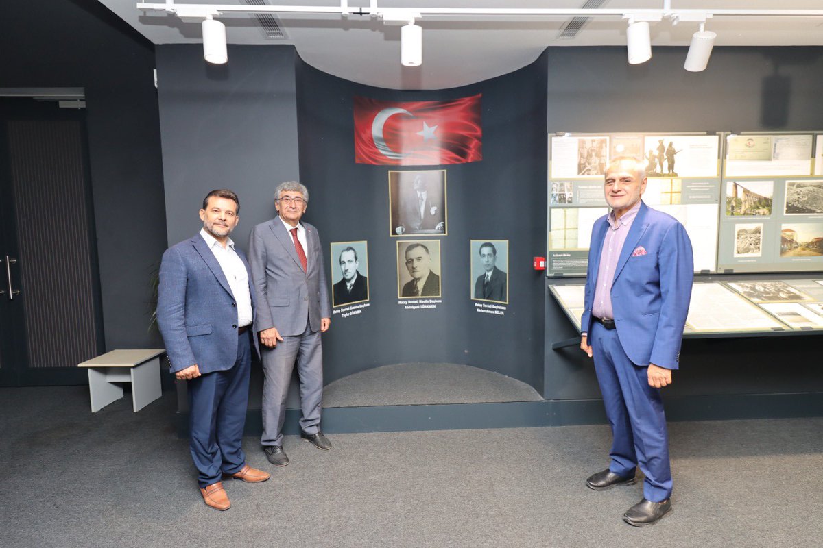 HikmetCincin's tweet photo. CHP İl Başkanı Dr. Hasan Ramiz Parlar’ı ve beraberinde gelen heyeti Odamızda ağırladık. Ziyaretlerinden ötürü teşekkür ederiz. @RamizParlar @s_eskiocak @AntakyaTso https://t.co/wOpJSdkcPP