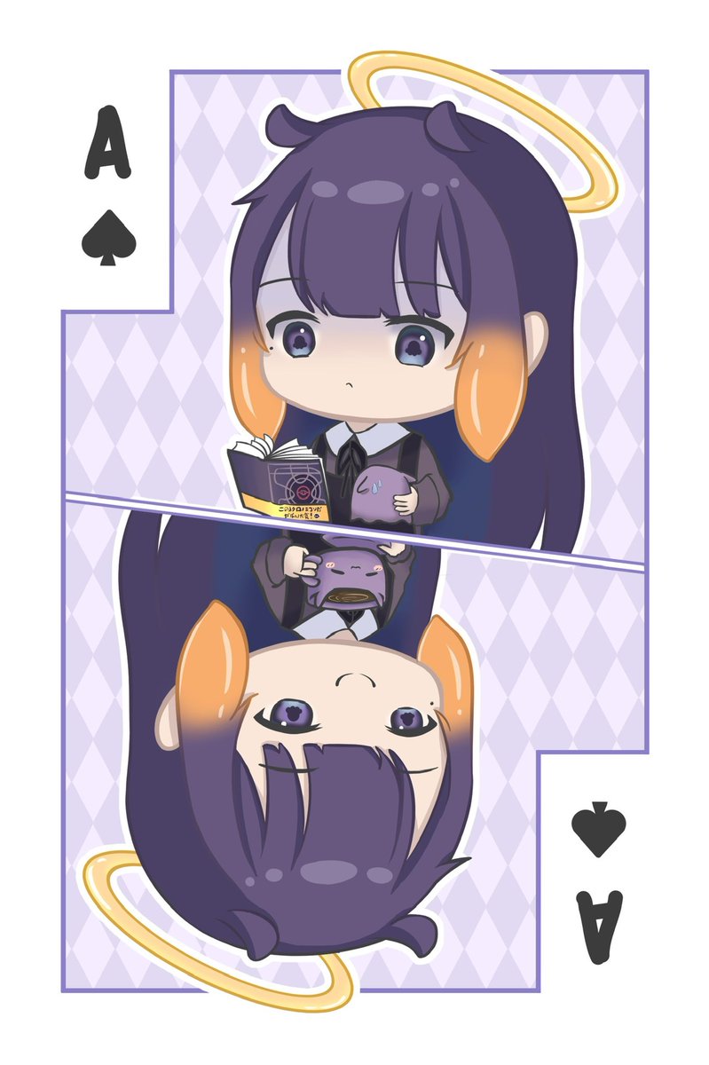 Inya poker card!
A sus tako shall be punished
 #いなート #inART