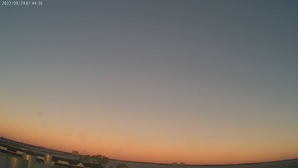 FSUPCWxSTEM's tweet image. FSU Panama City at sunrise and it&apos;s 61 F.