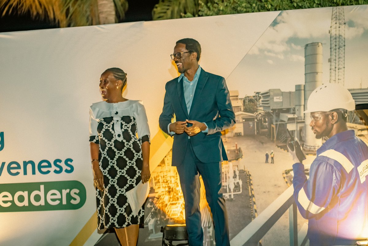 We are intentional about building young talent and have spent the last decade empowering future leaders.  We are excited to see the impact our Industrial Training Program has had on our alumni.

Pictured, Guest of Honour Chairperson <a href="/ATE_Tanzania/">Association of Tanzania Employers(ATE)</a> Jayne Nyimbo and <a href="/anael_samuel/">Anael Samuel</a>